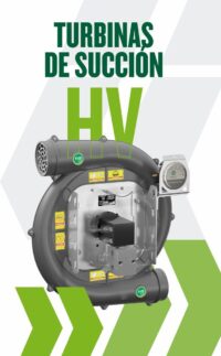TURBINA DE SUCCIÓN HV400 – 5.000 RPM
