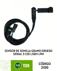 Sensor semilla grano grueso serial 3 led 1,5m LPM