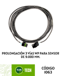 Prolongación 3 vías WP para sensor de 9000 mm