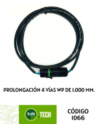Prolongación 4 vías WP de 1.000 mm