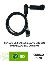 Sensor de semilla grano grueso paralelo 3 led con LPM