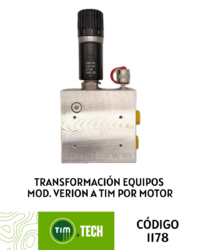 Transformación equipos modelo Verion a TIM por motor