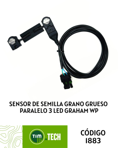 Sensor de semilla grano grueso paralelo 3 led Graham WP