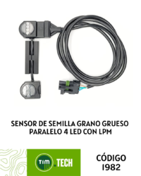 Sensor de semilla grano grueso paralelo 4 led con LPM
