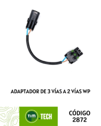 Adaptador de 3 vías a 2 vías wp